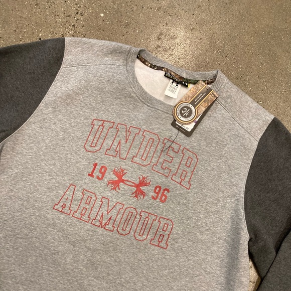 Under Armour Other - Under Armour Hunting Rival Fleece Crewneck Sweatshirt Size 2XL
